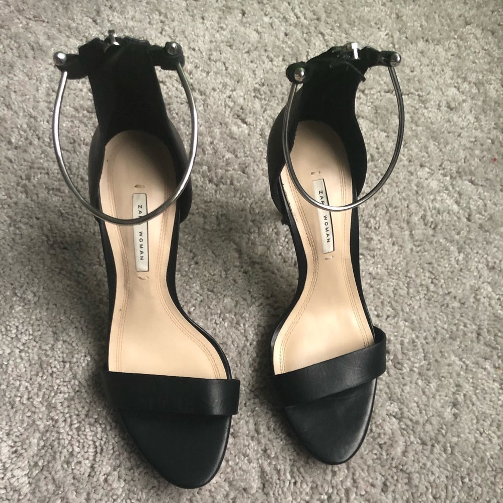 ZARA sexy strappy heels